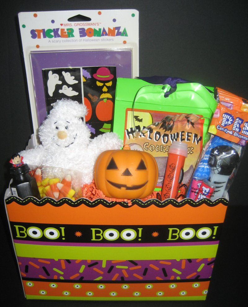 Halloween Gift Baskets Ideas
 Halloween Gift Basket for Kids