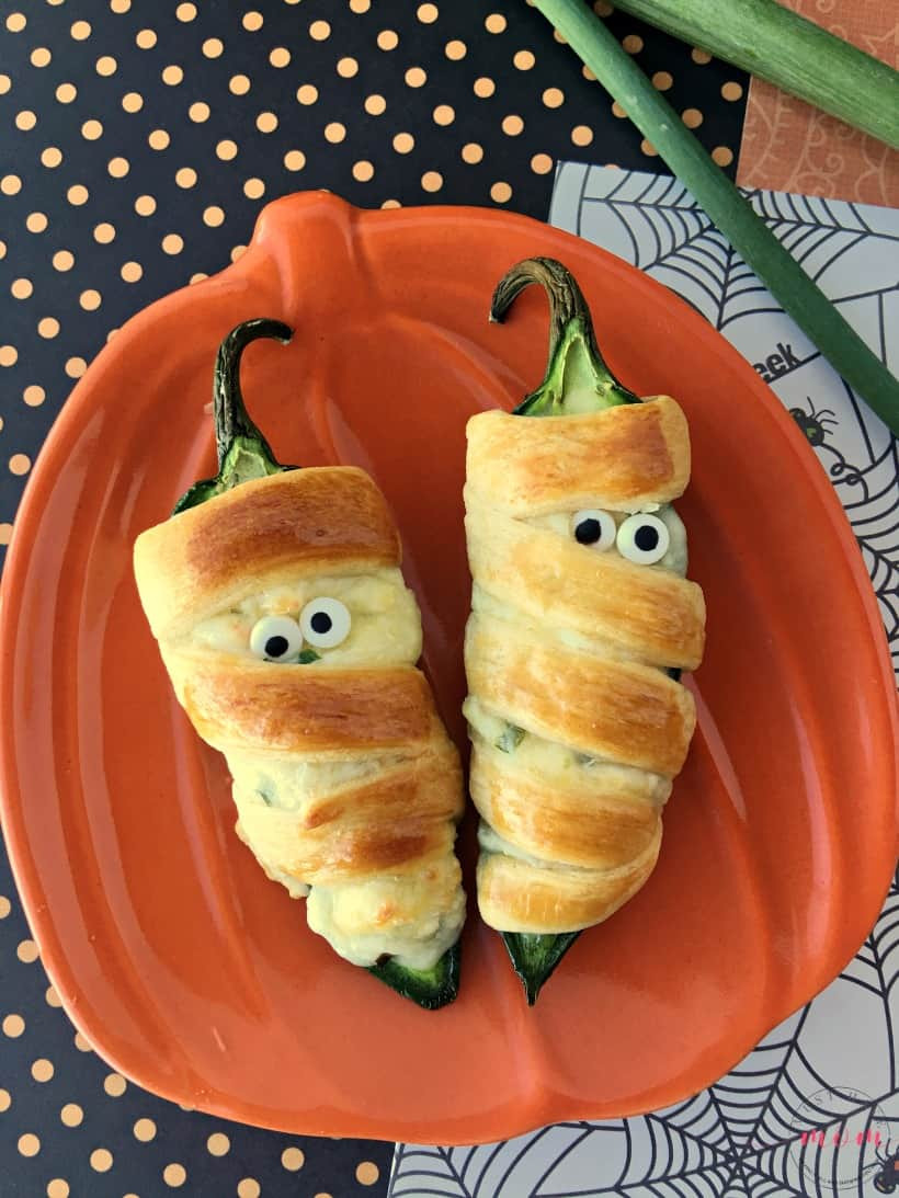 Halloween Jalapeno Poppers
 Halloween Mummy Jalapeno Poppers In Oven Recipe Must