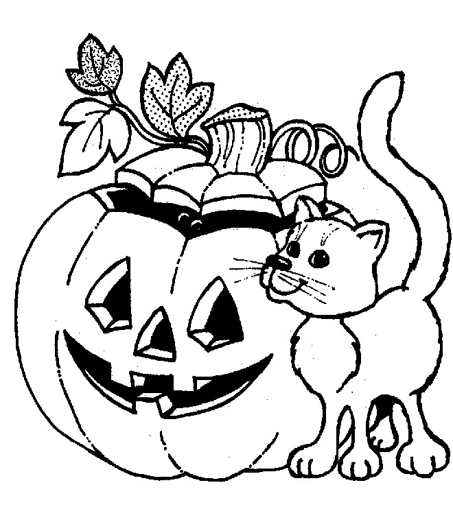 Halloween Kids Coloring Pages
 Coloring Now Blog Archive Halloween Coloring Pages for