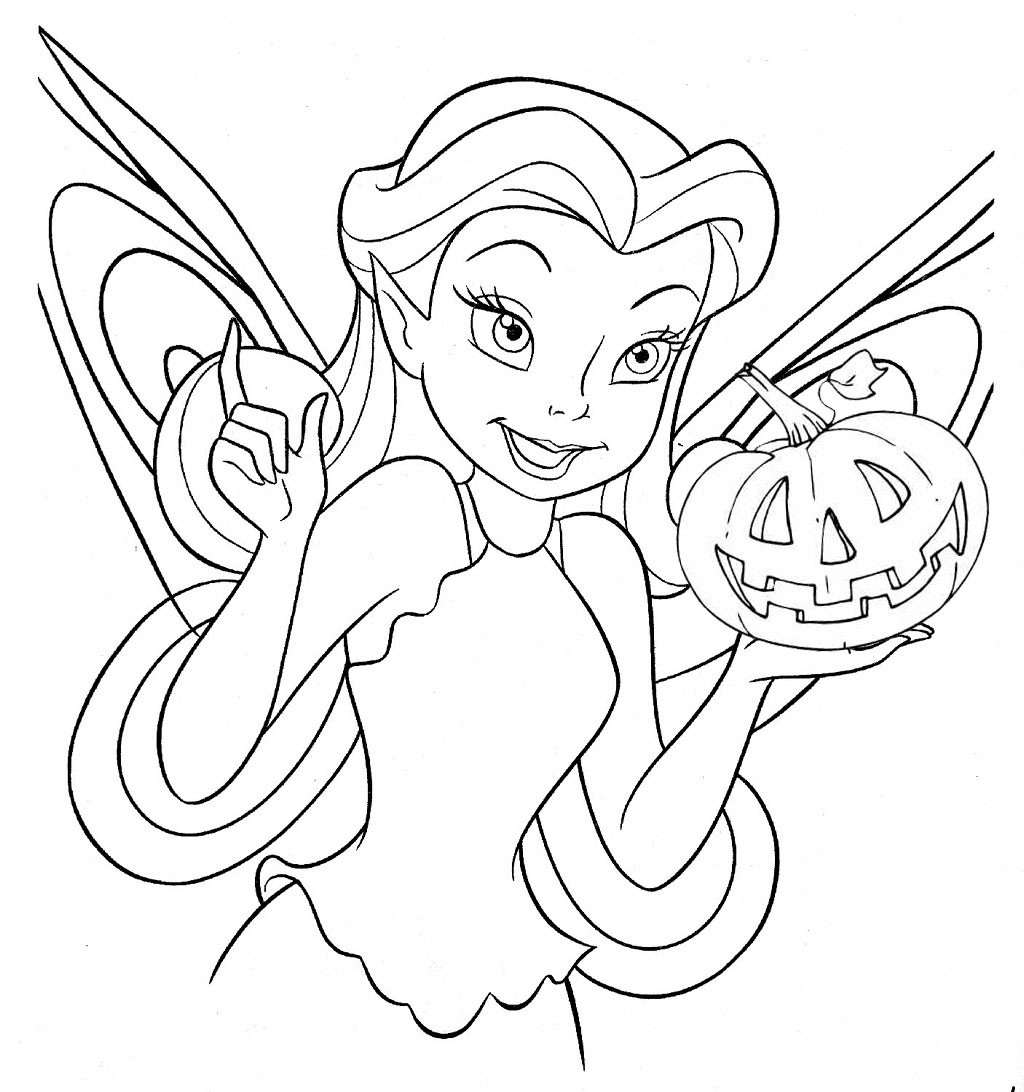 Halloween Kids Coloring Pages
 Free Disney Halloween Coloring Pages Lovebugs and Postcards