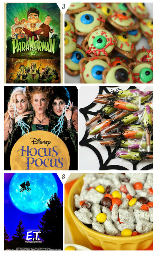 Halloween Movie Party Ideas
 Halloween Movie Night Eighteen25