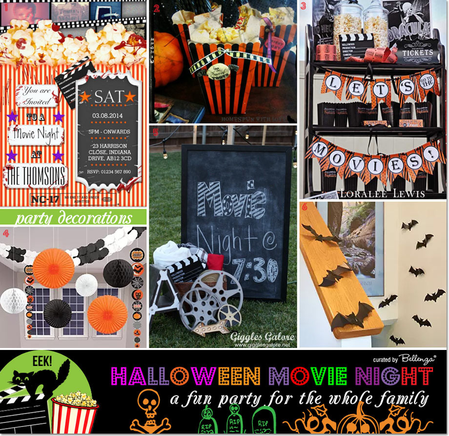 Halloween Movie Party Ideas
 Halloween Movie Night with the Kids