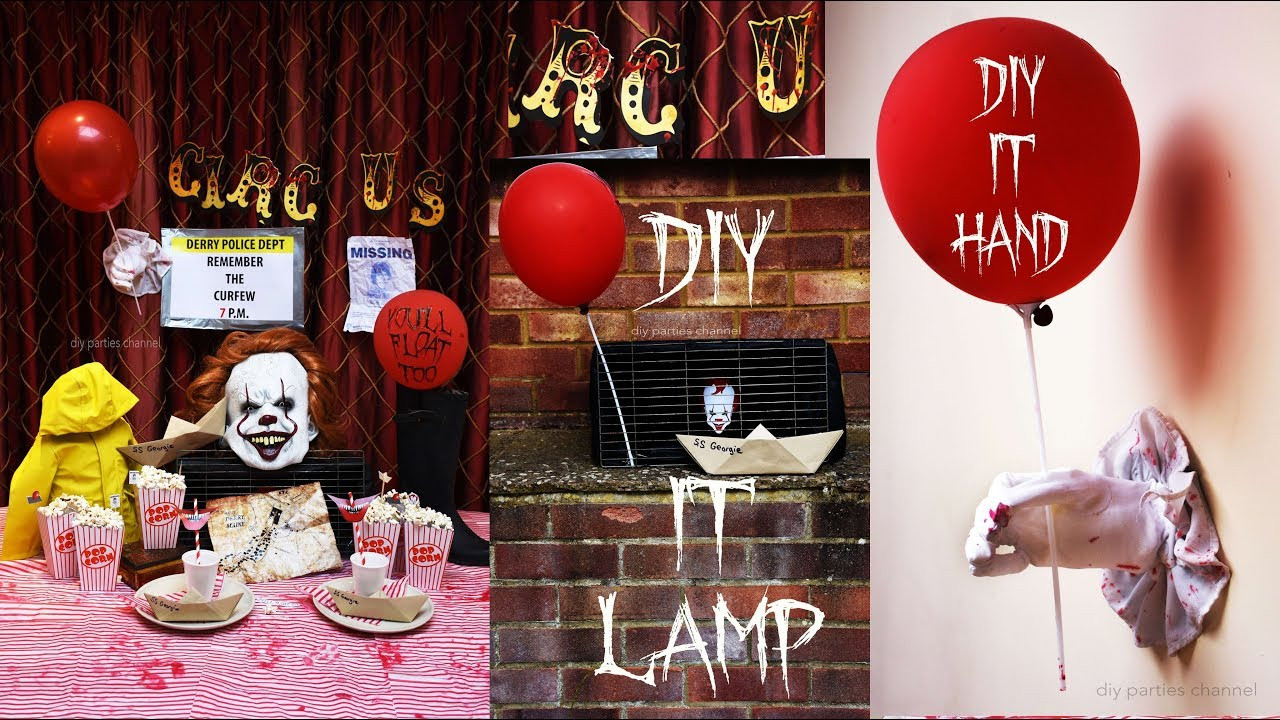 Halloween Movie Party Ideas
 How to throw a DIY Stephen King "IT" MOVIE PARTY