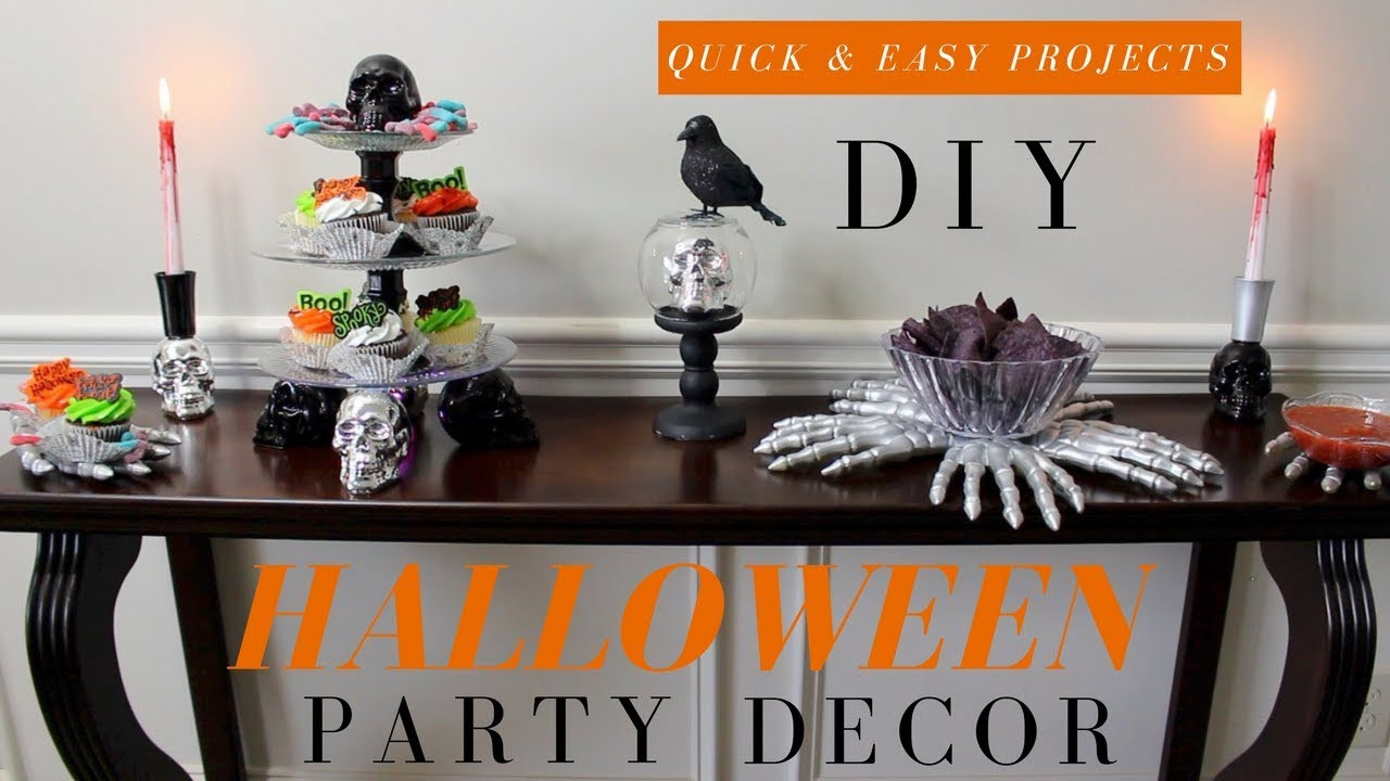 Halloween Party Decoration DIY
 DIY Halloween Decorations