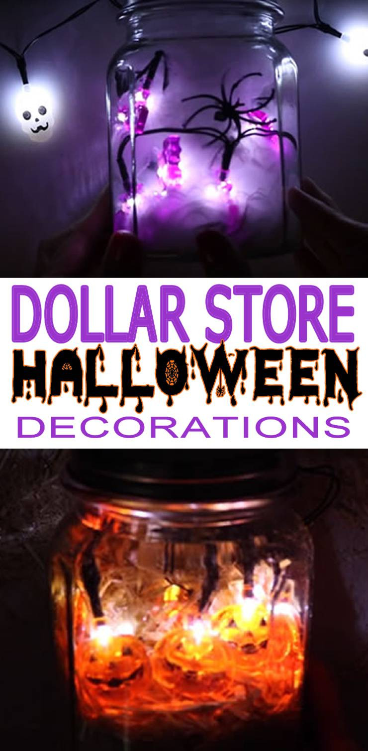 Halloween Party Decoration DIY
 Dollar Store Halloween Decorations – Easy DIY & Scary