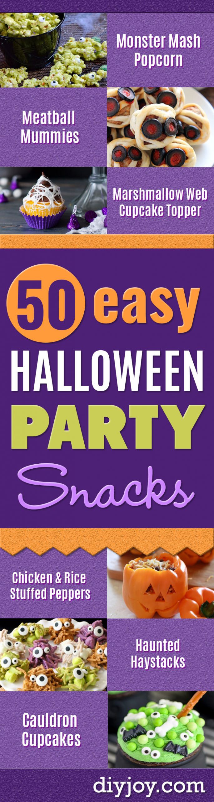 Halloween Party Food Ideas For Teens
 50 Easy Halloween Party Snacks