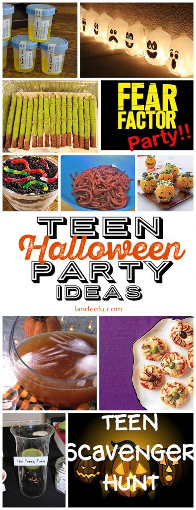 Halloween Party Food Ideas For Teens
 Teen Halloween Party Ideas