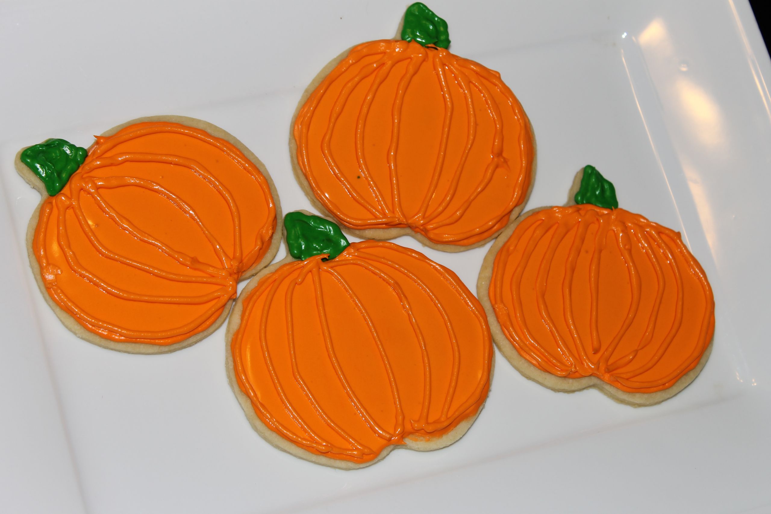 Halloween Pumpkin Cookies
 Pumpkin Sugar Cookies…Happy Halloween – newtritionsavvysarah