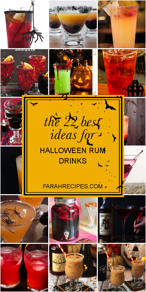 Halloween Rum Drinks
 The 22 Best Ideas for Halloween Rum Drinks Most Popular