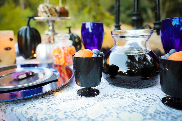 Halloween Tea Party Ideas
 Kara s Party Ideas Witches Brew Halloween Tea Party