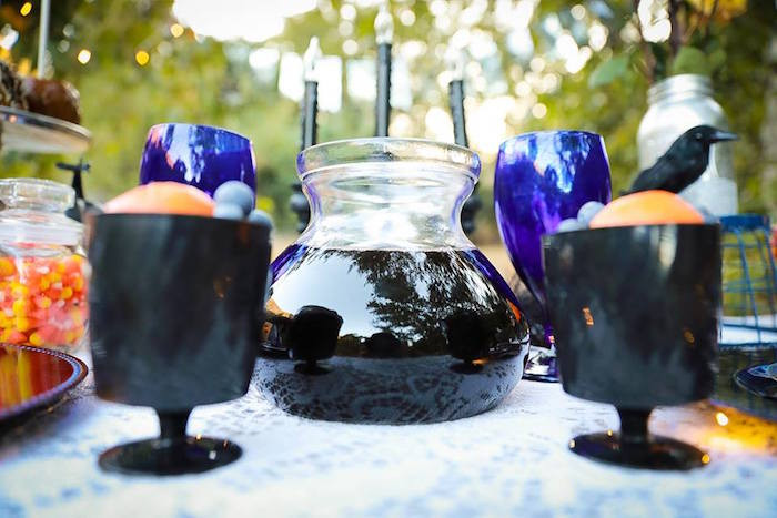 Halloween Tea Party Ideas
 Kara s Party Ideas Witches Brew Halloween Tea Party