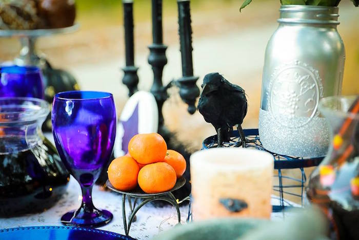 Halloween Tea Party Ideas
 Kara s Party Ideas Witches Brew Halloween Tea Party