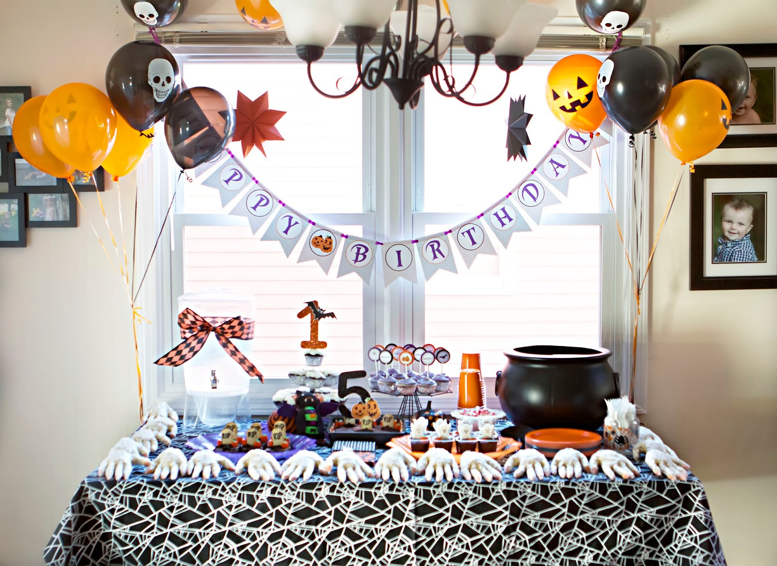 Halloween Themed Birthday Party Ideas
 MiaMoo Designs Halloween Themed Birthday Party