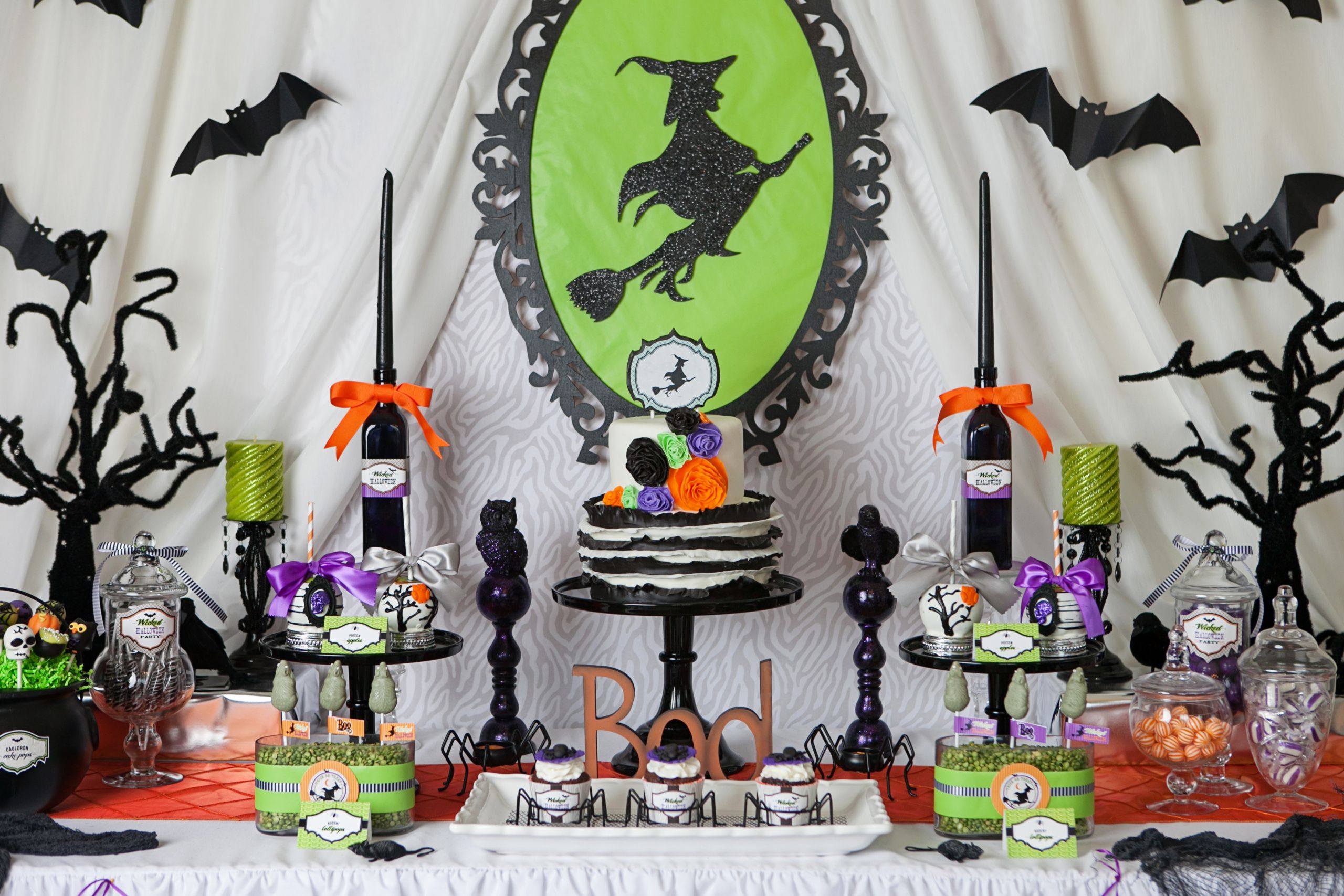 Halloween Themed Birthday Party Ideas
 A Wickedly Sweet Witch Inspired Halloween Party Anders