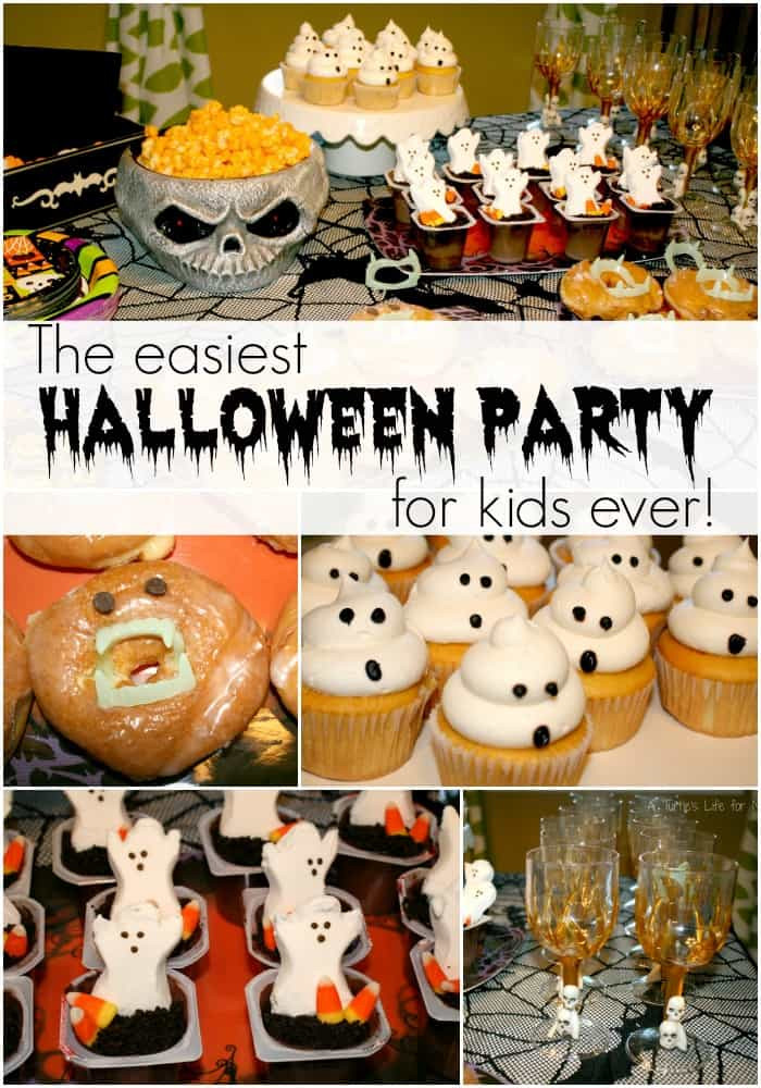 Halloween Themed Birthday Party Ideas
 Easiest Kids Halloween Party Ever A Turtle s Life for Me