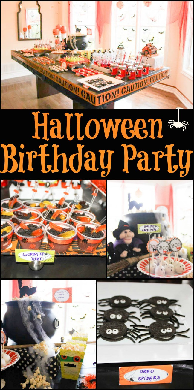 Halloween Themed Birthday Party Ideas
 Halloween Birthday Party Design Dazzle