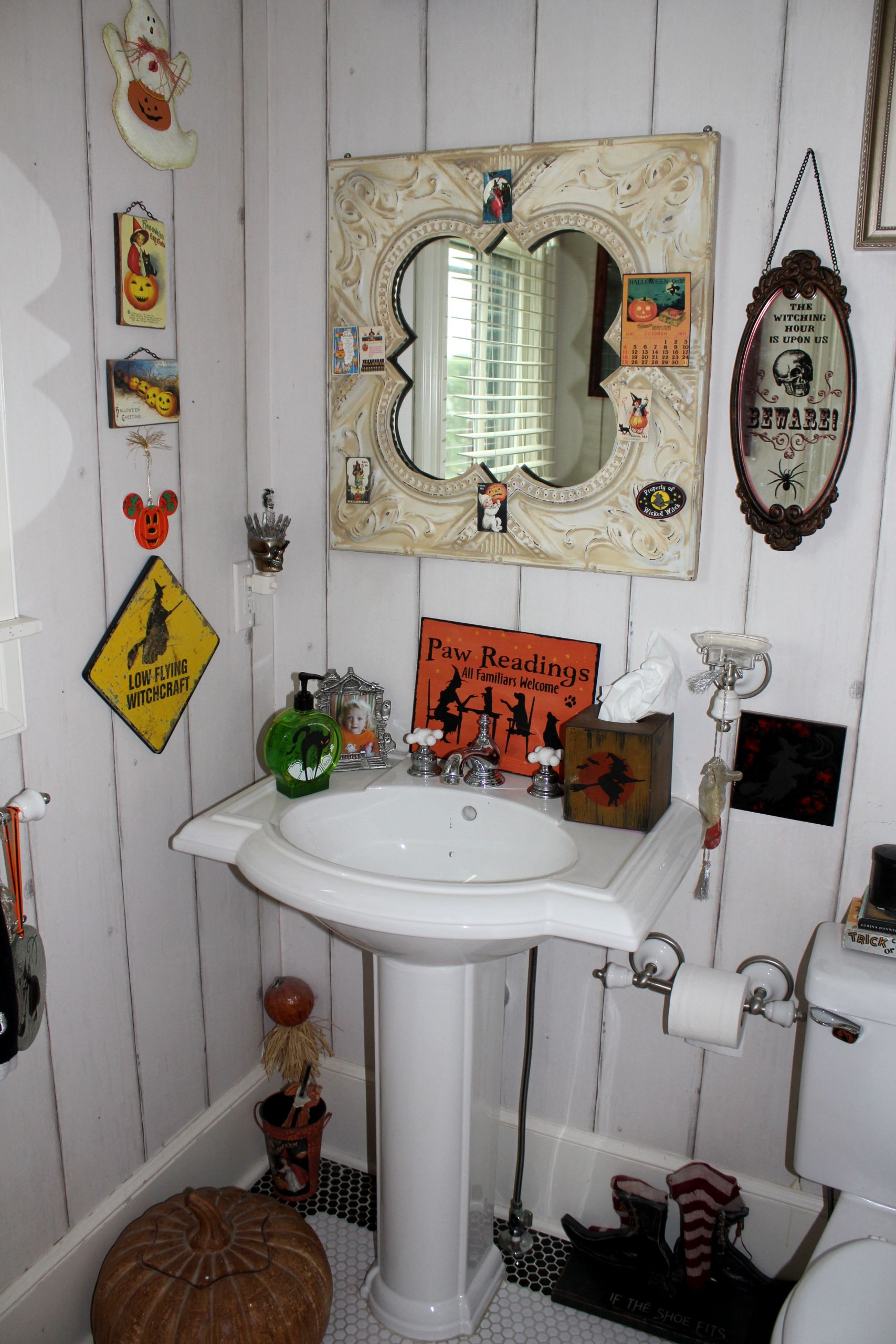 Halloween Toilet Decorations
 Halloween Ideas Resurrected JOYFUL scribblings