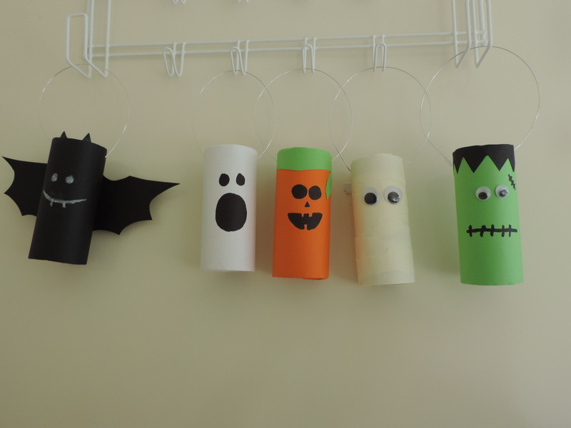 Halloween Toilet Decorations
 Halloween Toilet Roll Decoration My Kid Craft