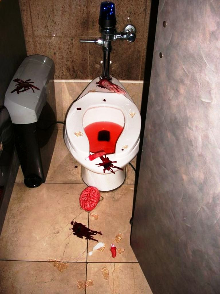 Halloween Toilet Decorations
 Halloween Decorations Bathroom to Scare Away Your Guests