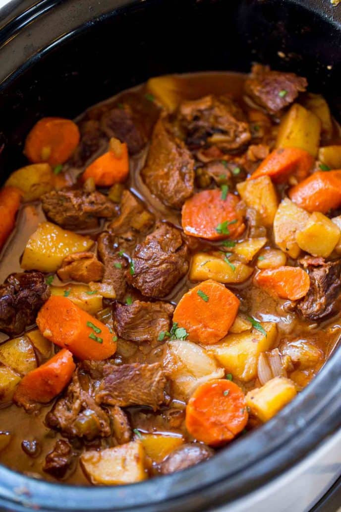 Hamburger Stew Crockpot
 Slow Cooker Guinness Beef Stew Dinner then Dessert