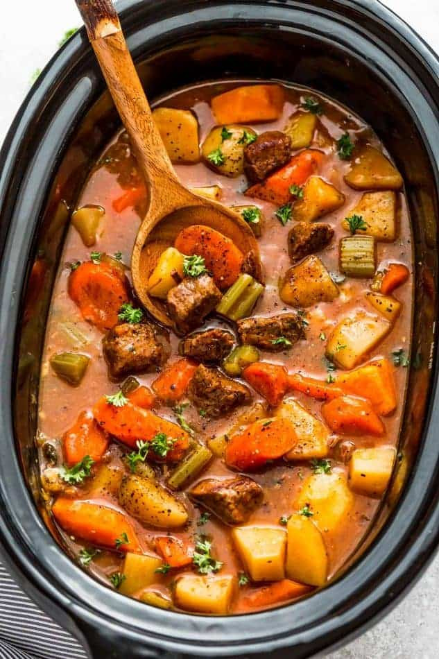 Hamburger Stew Crockpot
 Easy Old Fashioned Beef Stew Recipe Made in the Slow Cooker