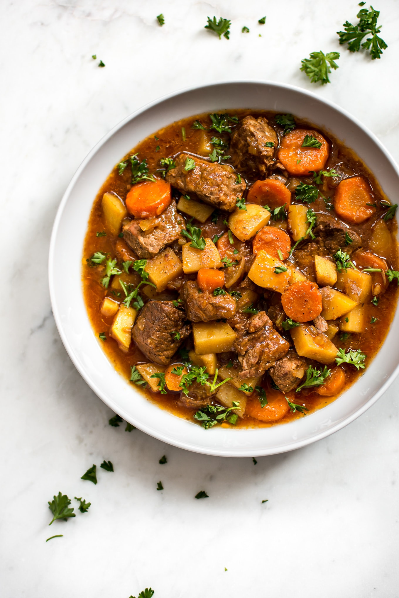 Hamburger Stew Recipe
 Crockpot Beef Stew Recipe • Salt & Lavender