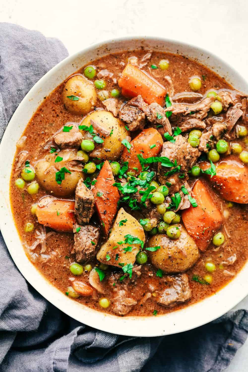 Hamburger Stew Recipe
 Best Ever Slow Cooker Beef Stew