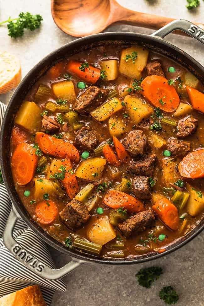 Hamburger Stew Recipe
 Irish Beef Stew with Keto Options Instant Pot Recipe