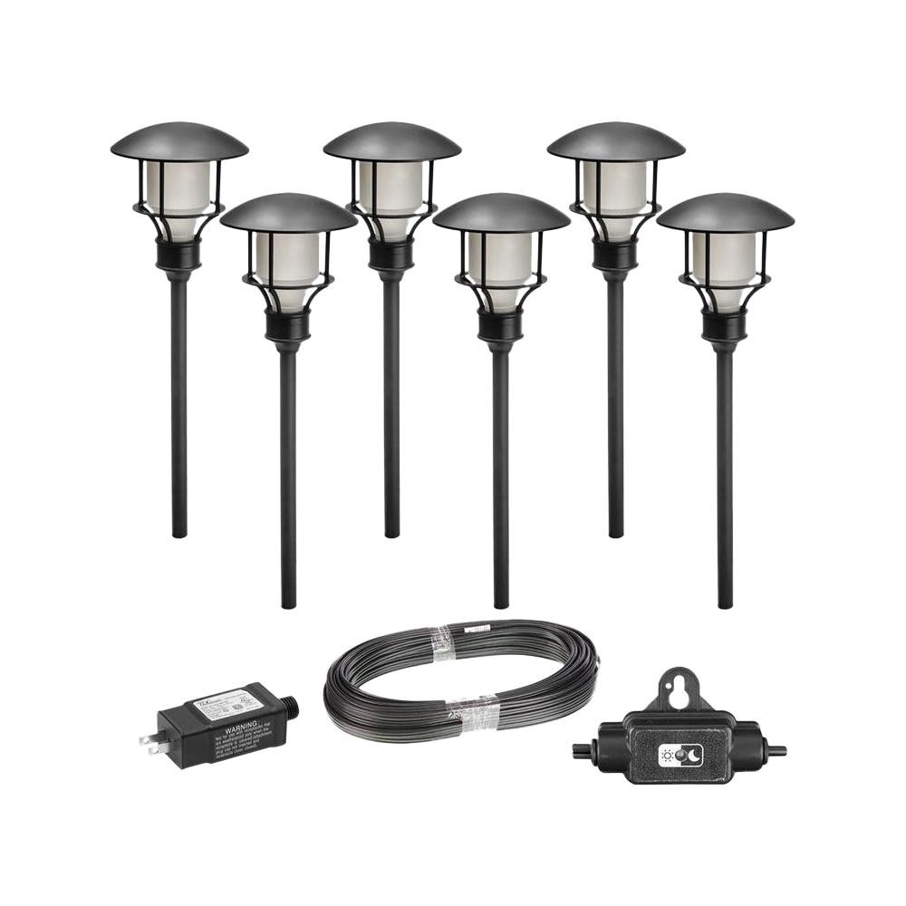 Hampton Bay Landscape Lighting
 Hampton Bay Low Voltage Black Outdoor Integrated LED