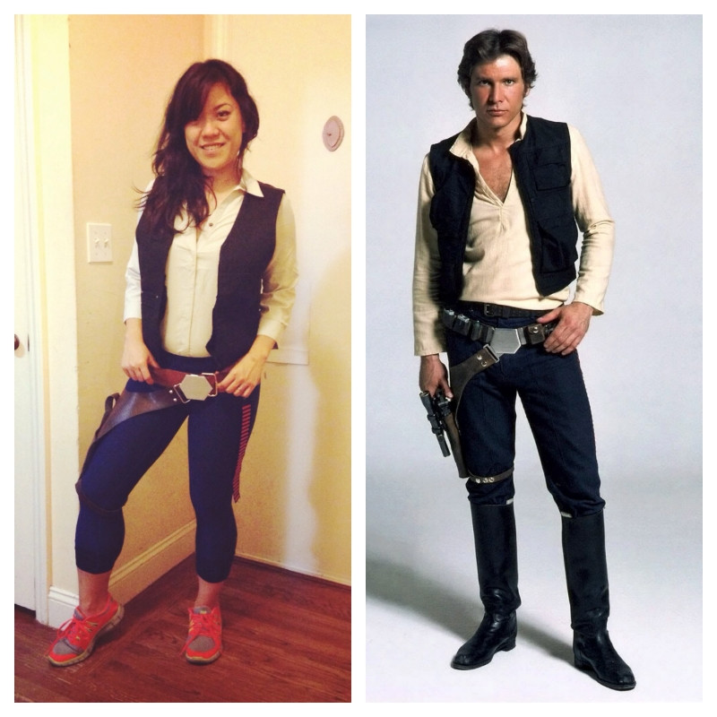 Han Solo DIY Costume
 Han Solo — My Running Costumes