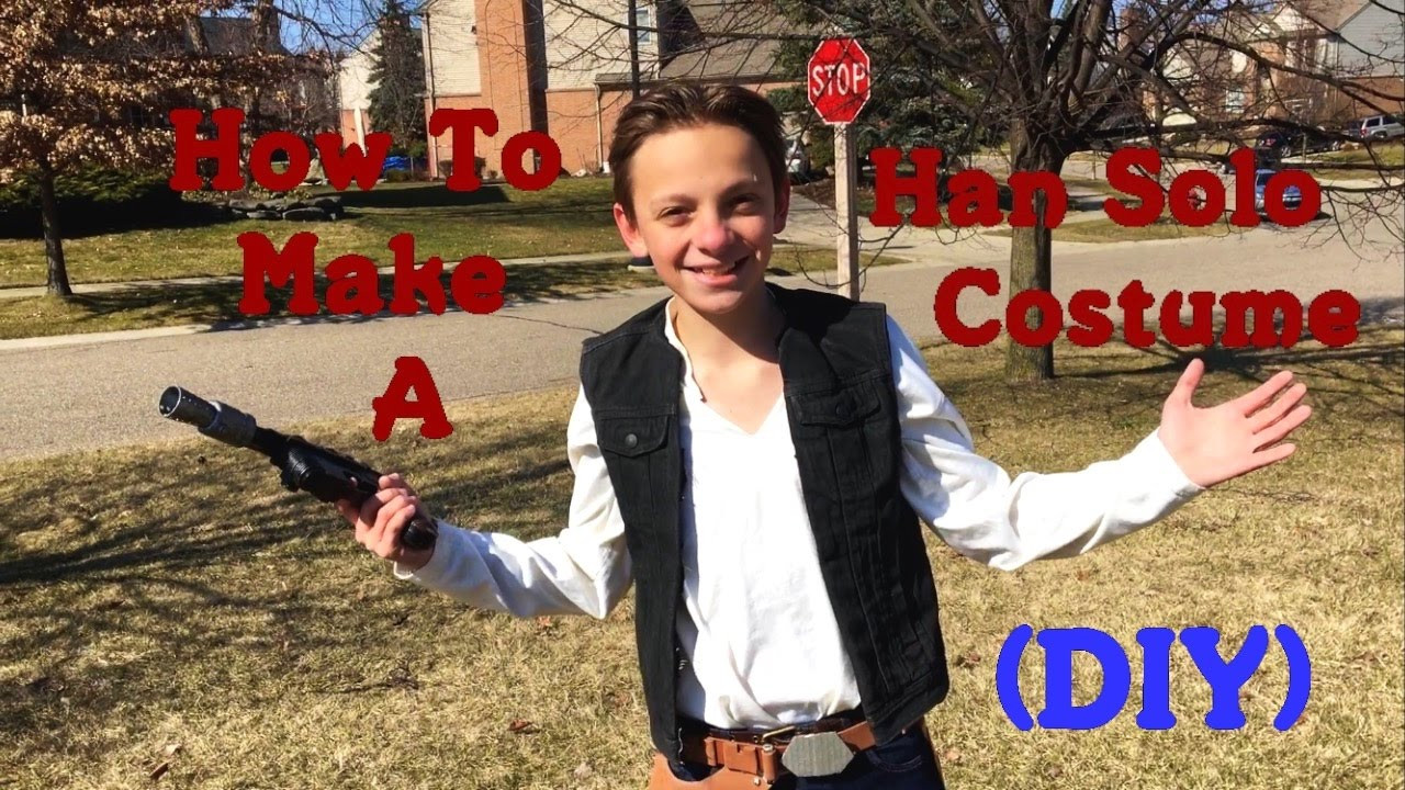 Han Solo DIY Costume
 Make Your Own Han Solo Costume DIY