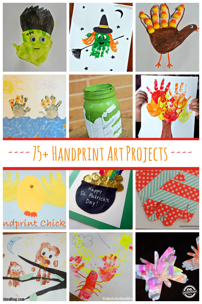 Hand Art For Kids
 75 Handprint Art Projects
