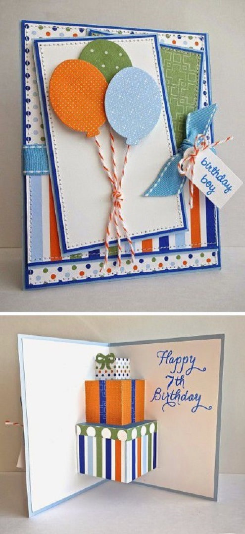 Handmade Birthday Cards For Him
 32 Handmade Birthday Card Ideas and