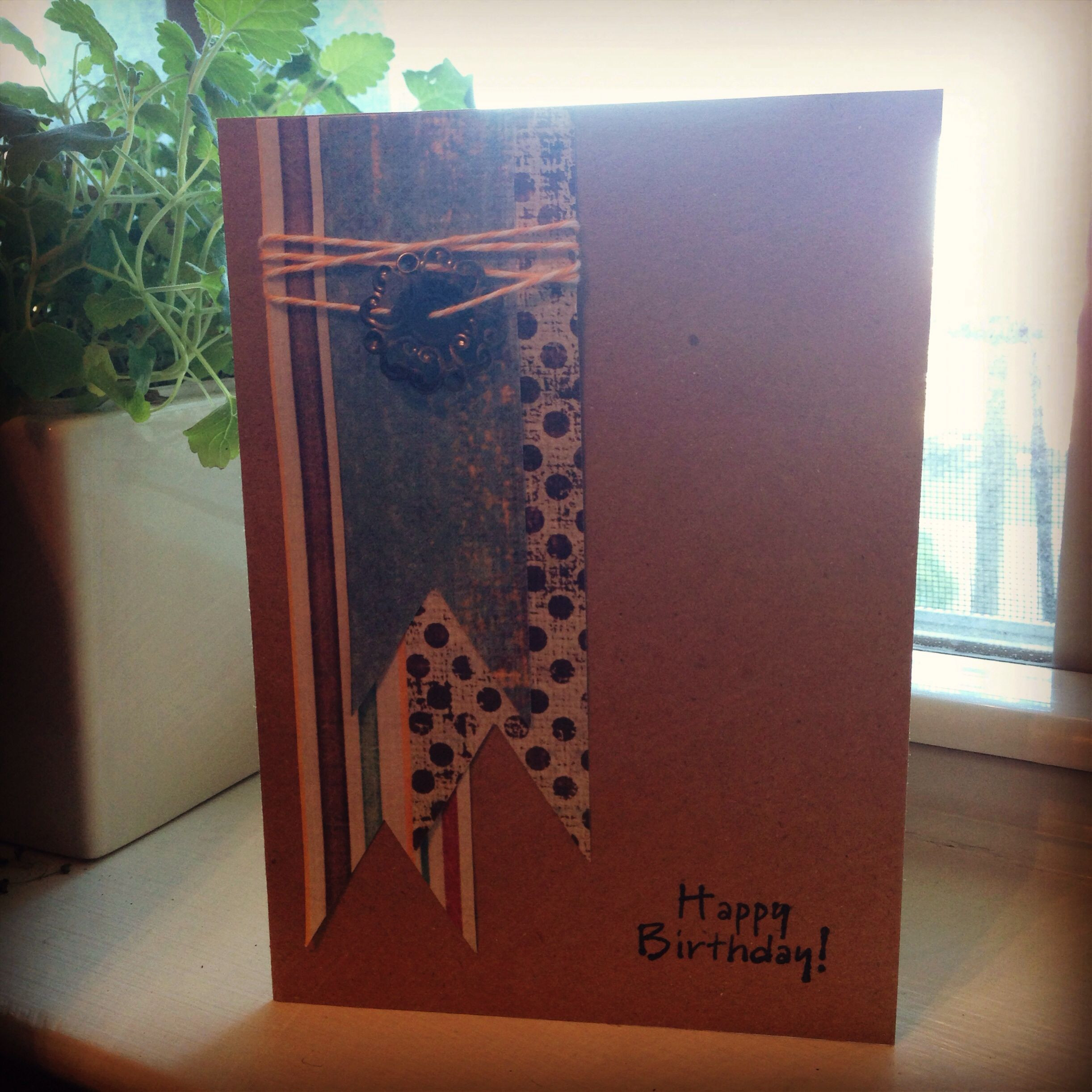 Handmade Birthday Cards For Him
 Birthday card for him