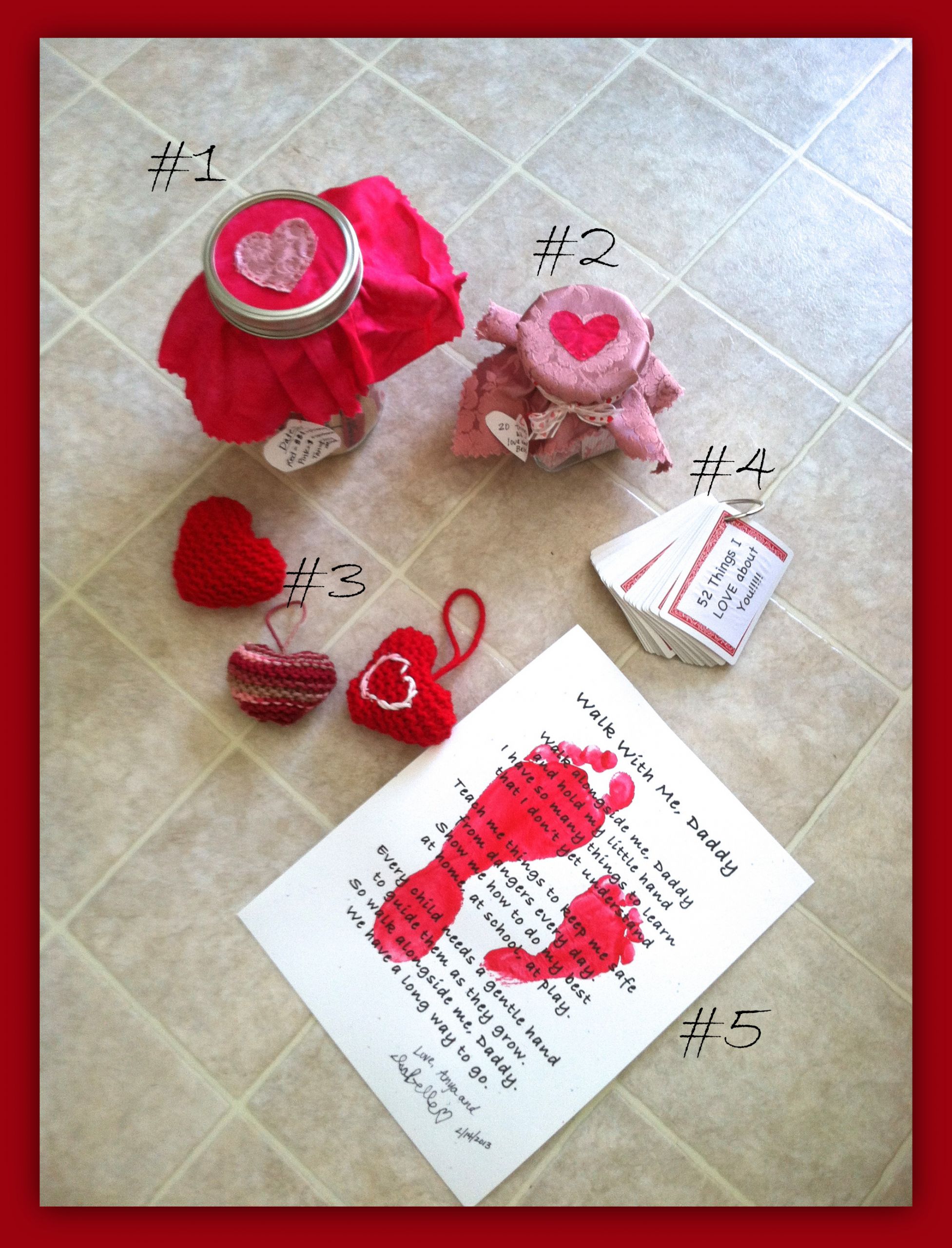 Handmade Valentine Gift Ideas
 Easy DIY Handmade Valentine’s Day Gifts that YOU can make