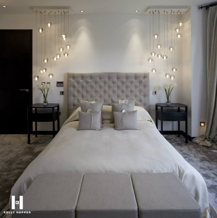 Hanging Lights For Bedroom
 Modern Bedrooms with Contemporary Lamps