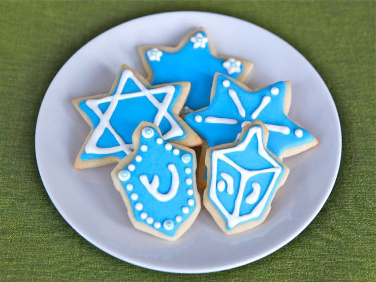 Hanukkah Sugar Cookies
 Hanukkah Holiday Sugar Cookies Decorate with Royal Icing