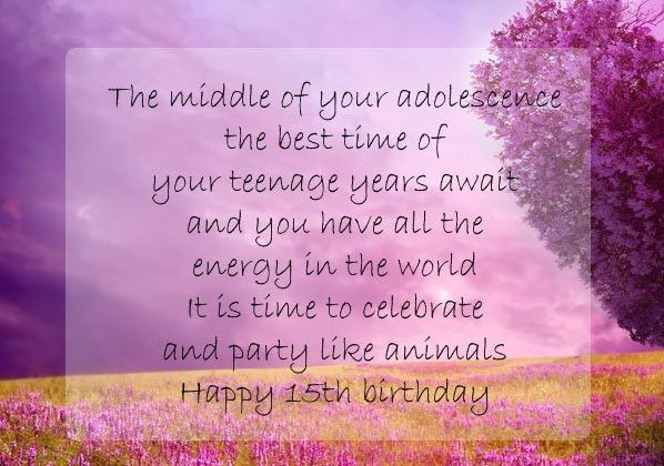 Happy 15Th Birthday Quotes
 100 Happy 15th Birthday Captions Quotes & Wishes of 2020