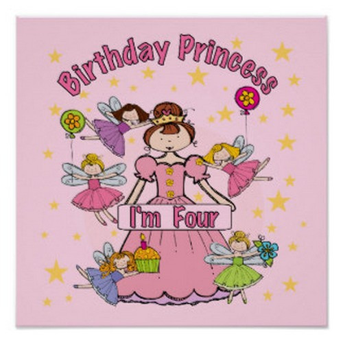 Happy 4th Birthday Quotes
 Happy 4th Birthday Princess Quotes