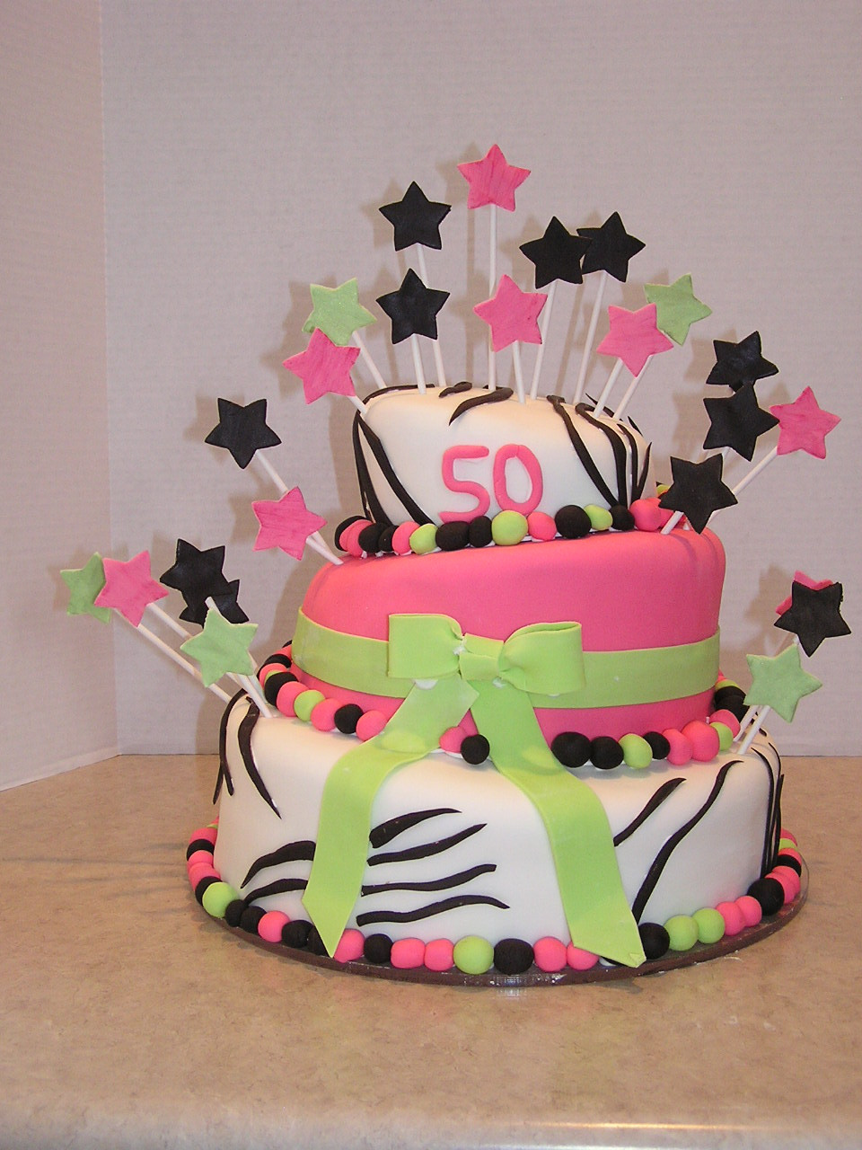 Happy 50th Birthday Cake
 bdfranklin50