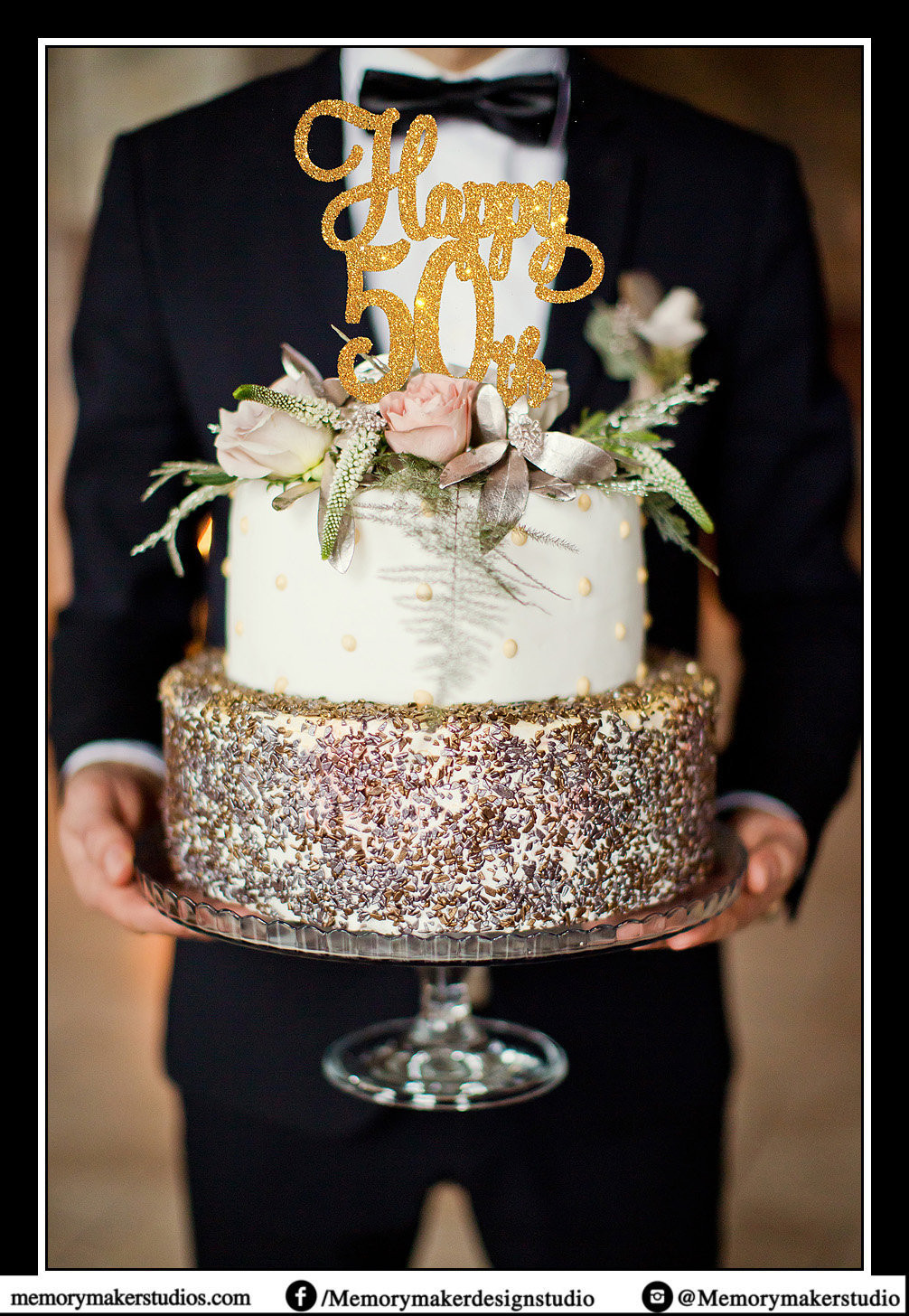Happy 50th Birthday Cake
 50th Birthday Cake Topper Happy 50th Cake Topper Glitter