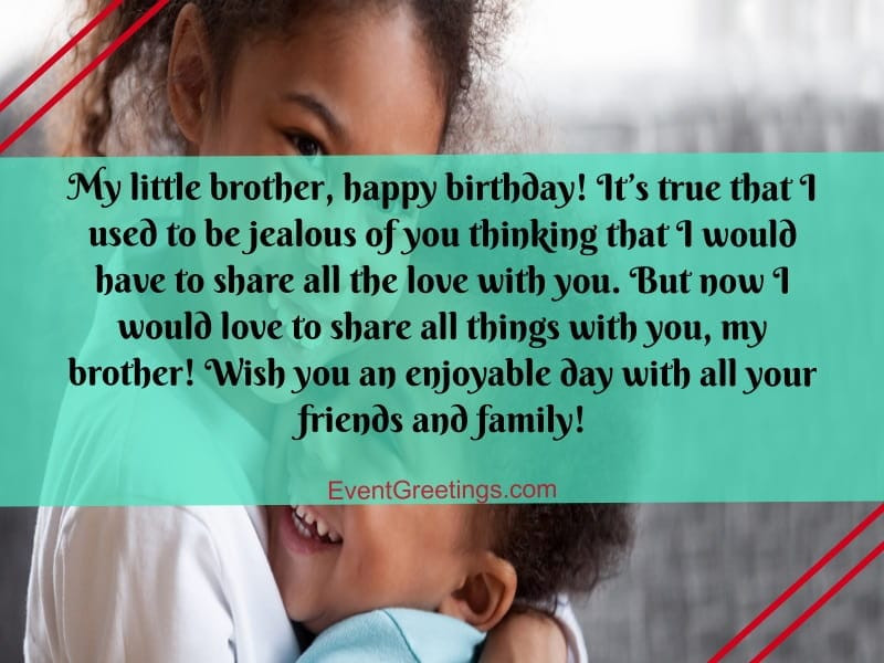Happy Birthday Brother Quotes From Sister
 30 Best Birthday Message For Brother From Sister To Strong