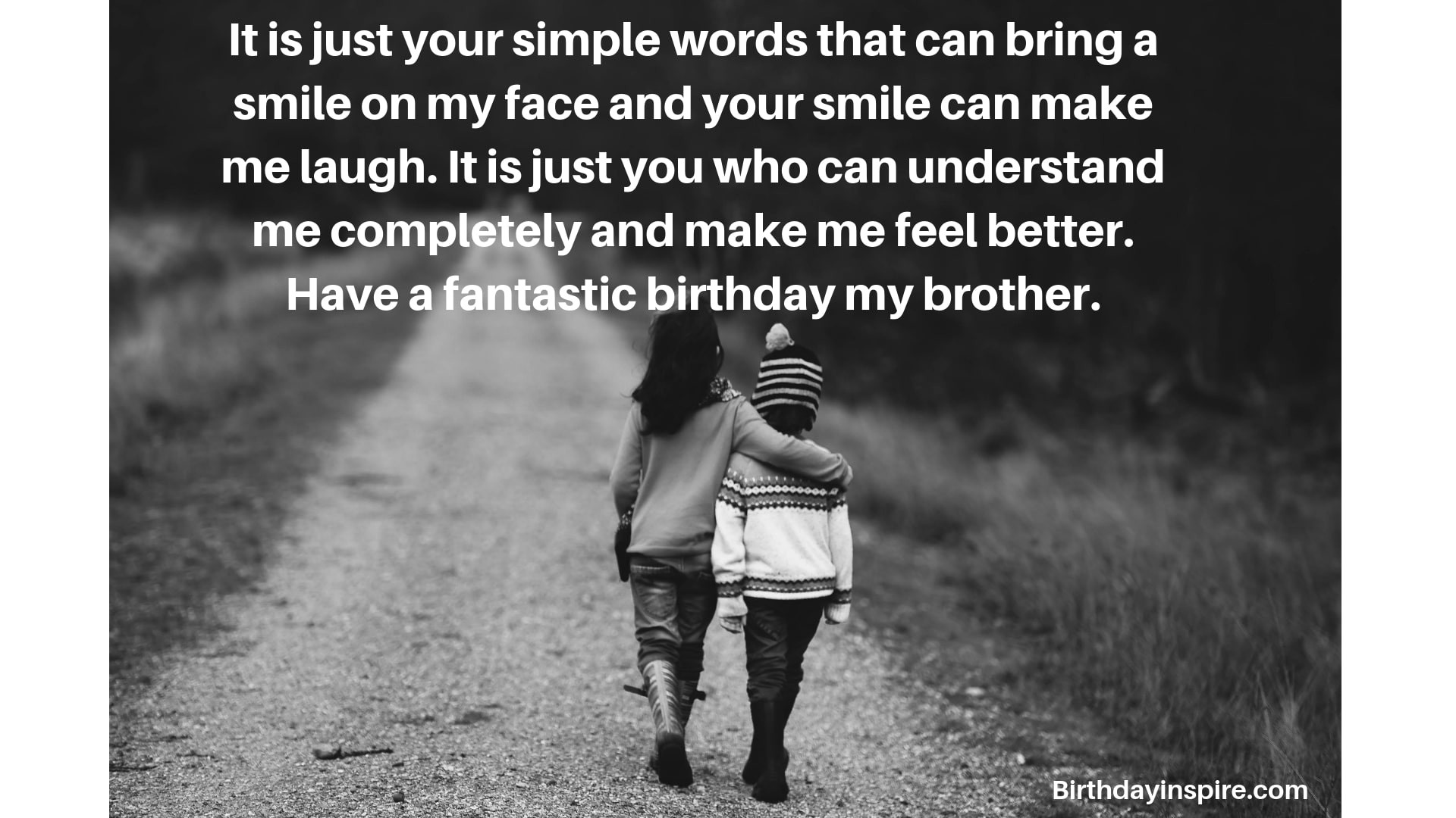 Happy Birthday Brother Quotes From Sister
 43 Birthday Wishes for Brother Best Messages and Quotes