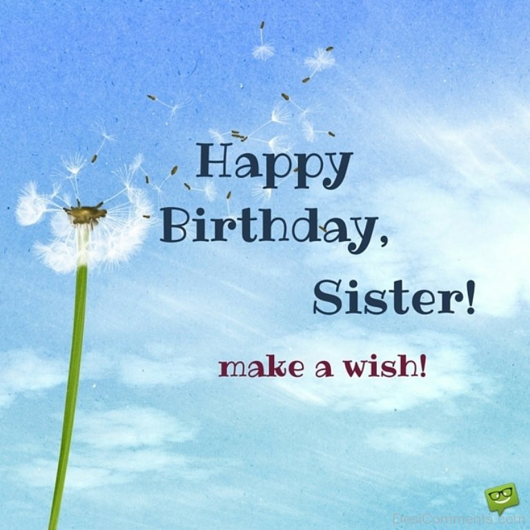 Happy Birthday Brother Quotes From Sister
 Birthday Wishes for Sister Graphics for