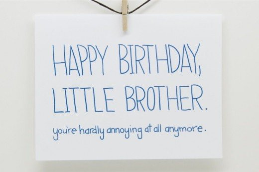 Happy Birthday Brother Quotes Funny
 Birthday Wishes Cards and Quotes for Your Brother
