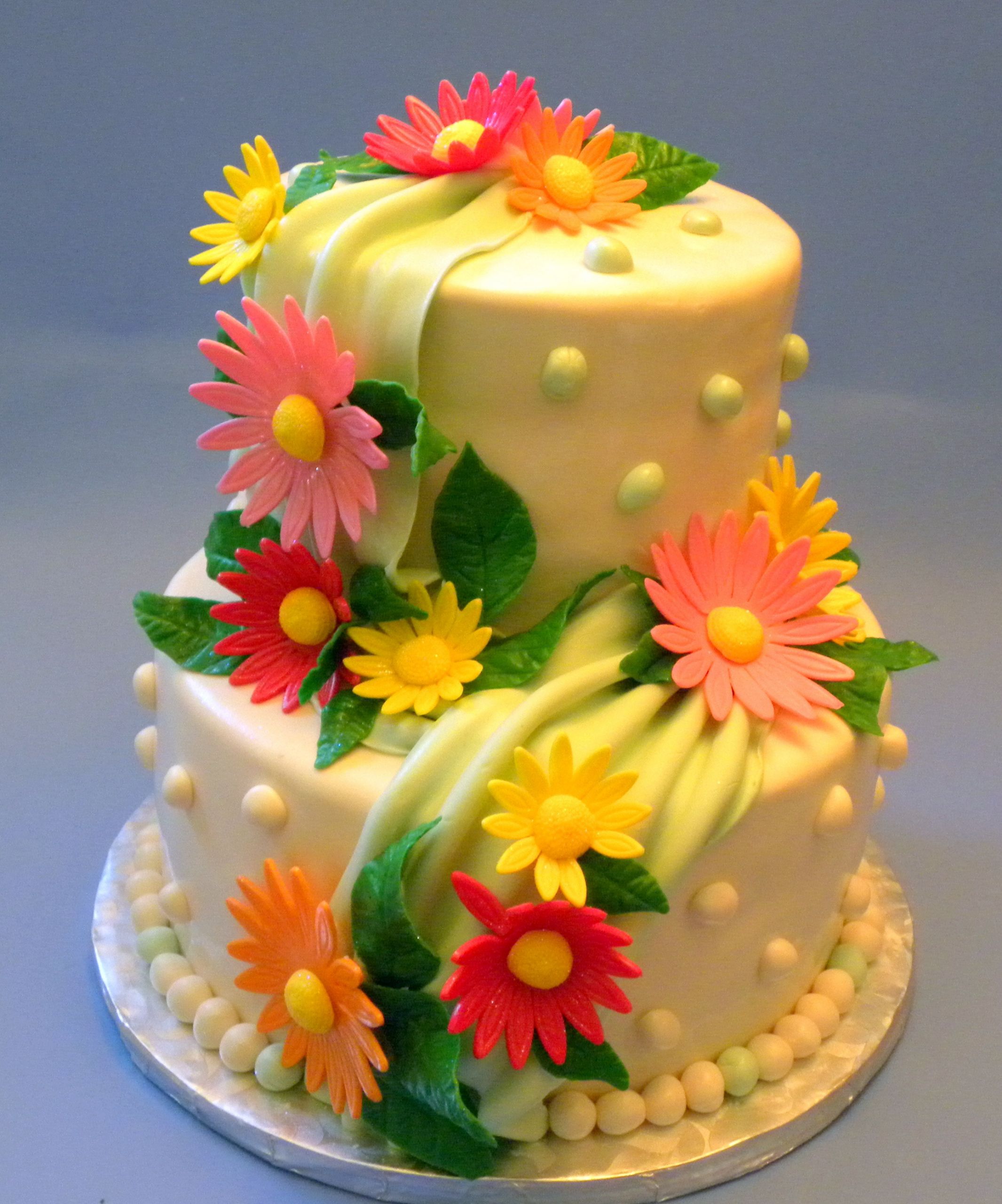 Happy Birthday Cake And Flowers
 Flower Cakes – Decoration Ideas