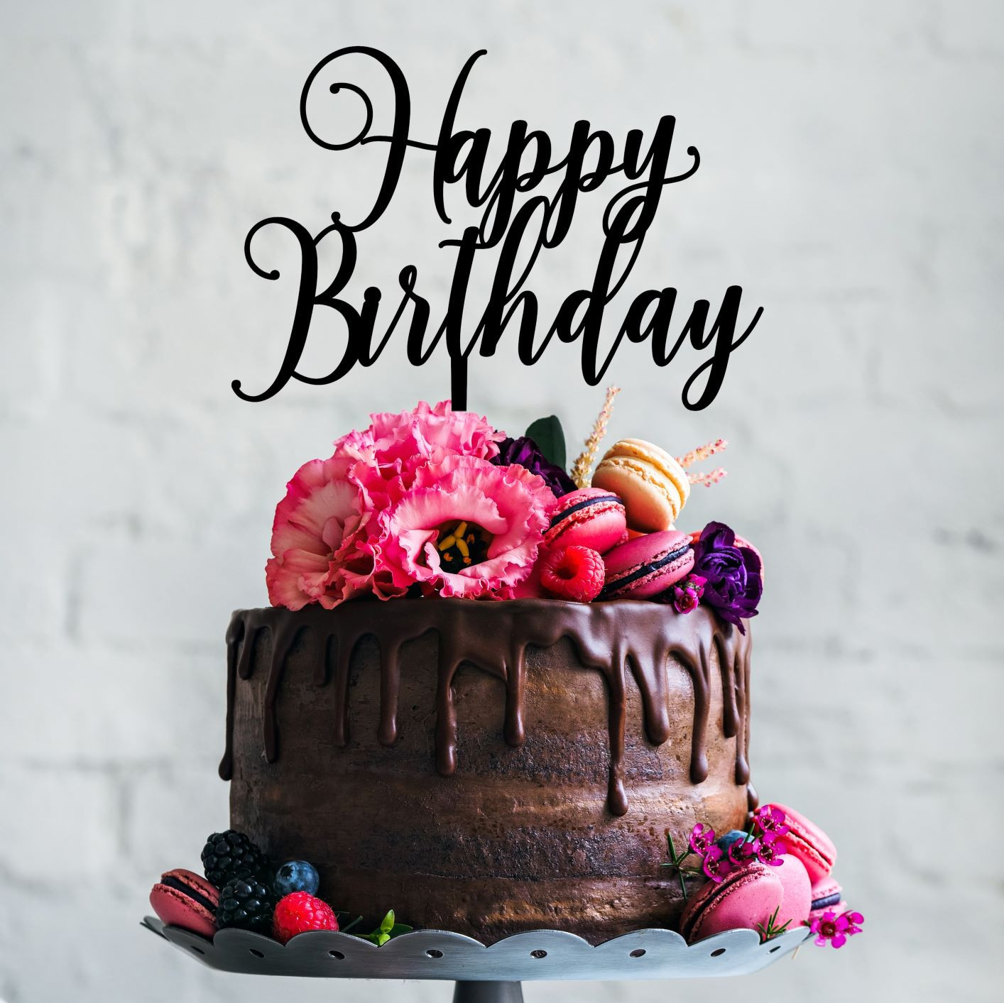 Happy Birthday Cake Pics
 CAKE TOPPER HAPPY BIRTHDAY