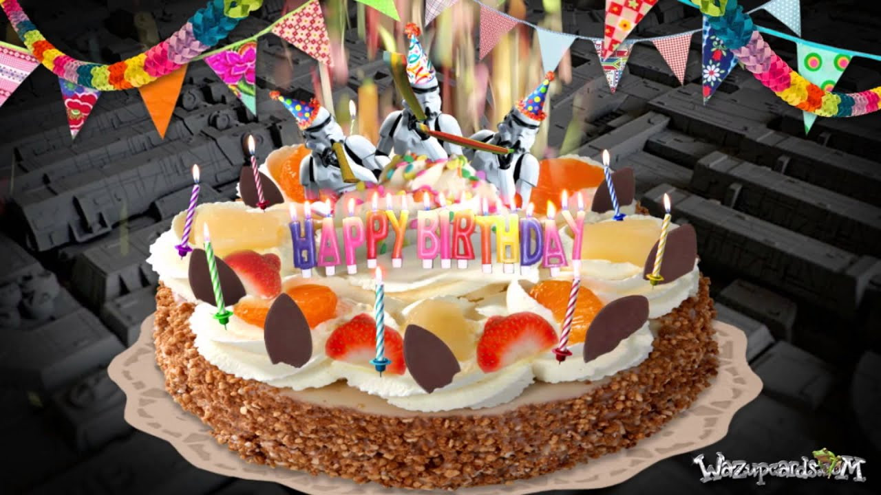 Happy Birthday Cakes
 HAPPY BIRTHDAY StormTrooper Cake