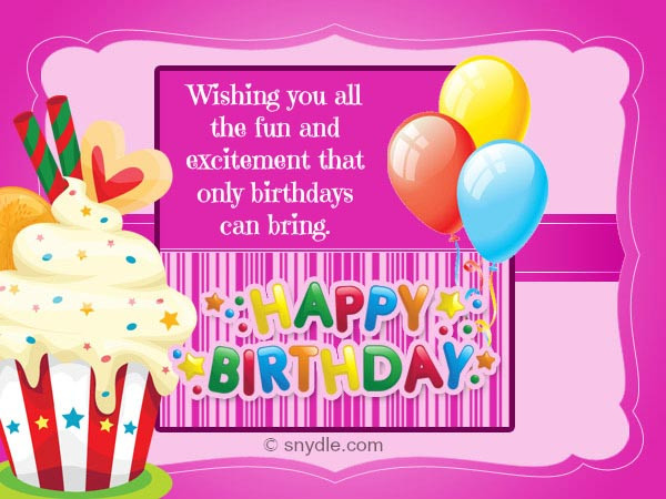 Happy Birthday Card Online
 10 Free Happy Birthday Cards and Ecards – Random Talks