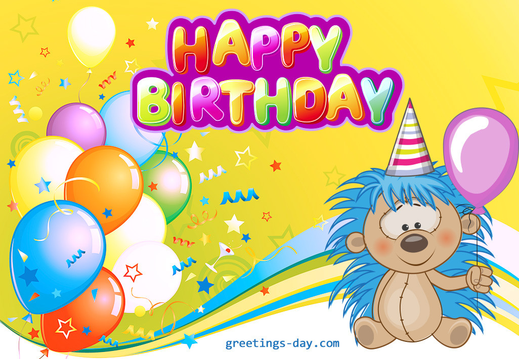 Happy Birthday Cards For Kids
 Greeting cards for every day December 2015